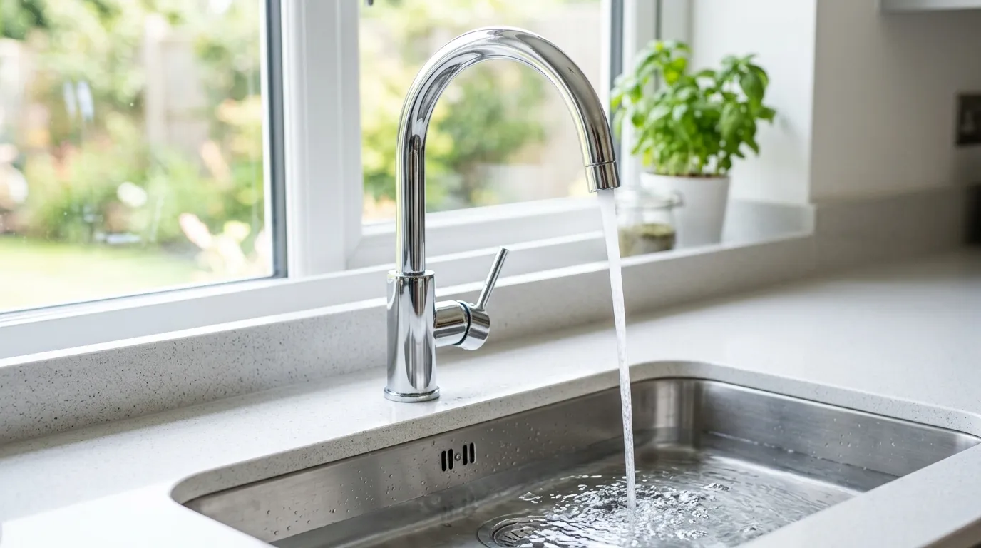 Local Plumbing Master Pros same day plumber fixing a faucet in Elberton, GA